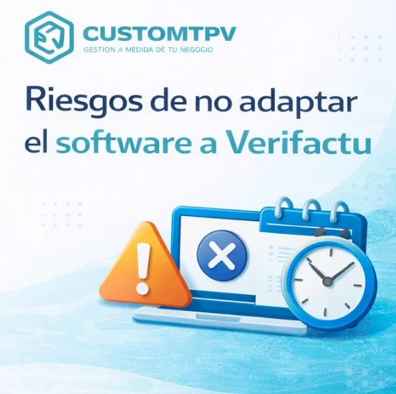 Descubre los riesgos de no adaptar el software a Verifactu